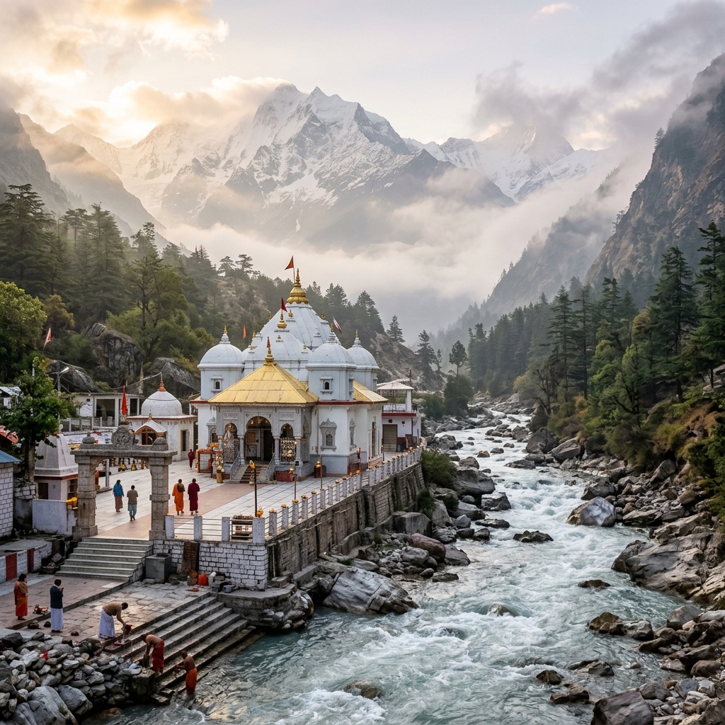 Gangotri Temple Serenity
