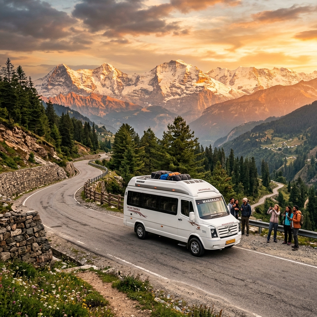 Premium Maharaja Tempo Traveller